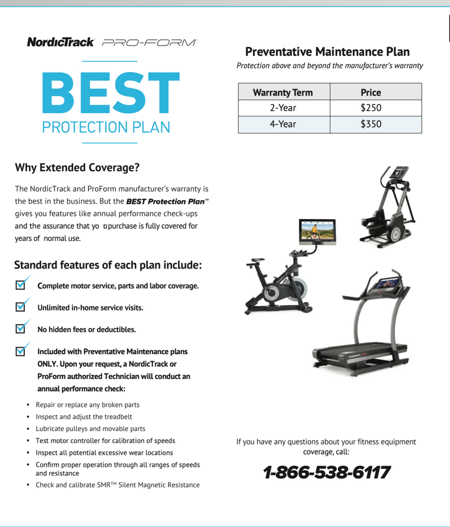 2-Year Preventative Maintenance Warranty